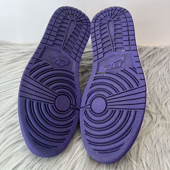 Nike Air Jordan 1 Low Court Purple Size 8.5 - Picture 11 of 16